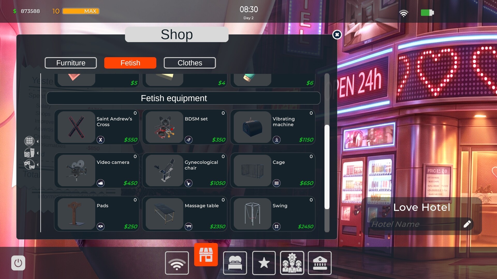 LOVE Hotel Simulator 🏩 screenshot 6