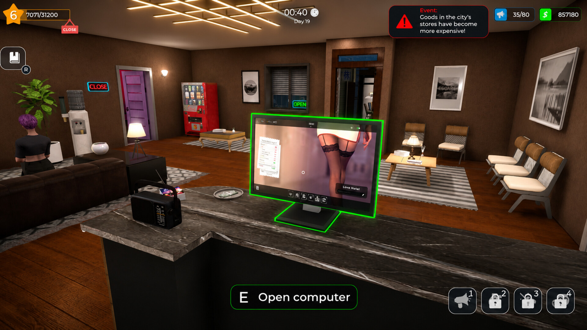 LOVE Hotel Simulator 🏩 screenshot 3