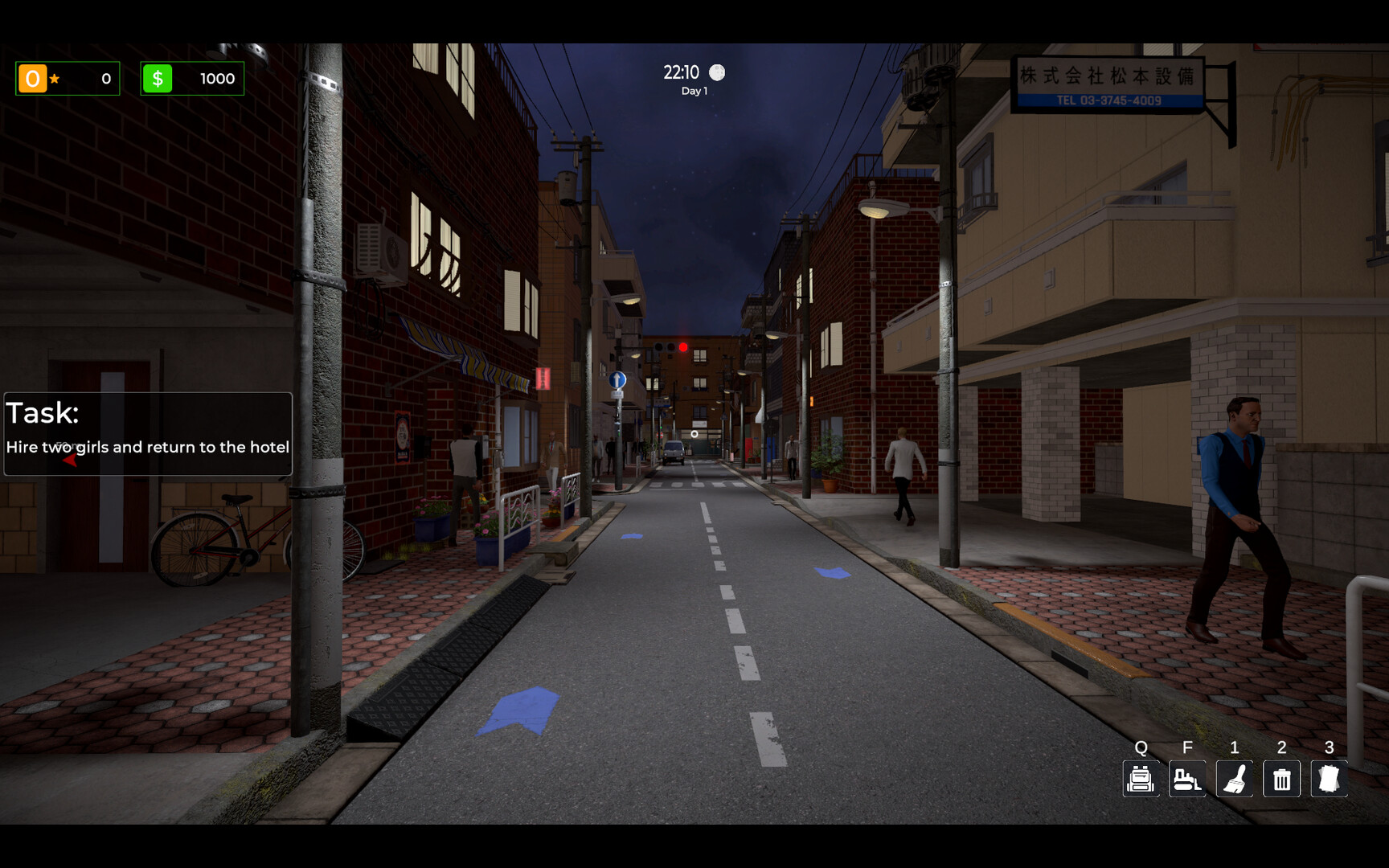 LOVE Hotel Simulator 🏩 screenshot #1