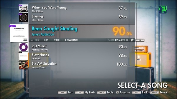 Rocksmith® 2014 – Jane’s Addiction - “Been Caught Stealing”