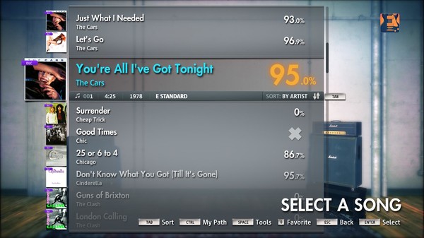 Rocksmith® 2014 – The Cars - “You’re All I’ve Got Tonight”