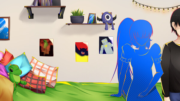 I Will Never Fall For My Tsundere Classmate, So I Will Just Date A Background Character Instead! game for windows Pc 1