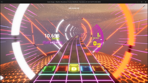 Sonic Surge - Rhythm Showdown Demo