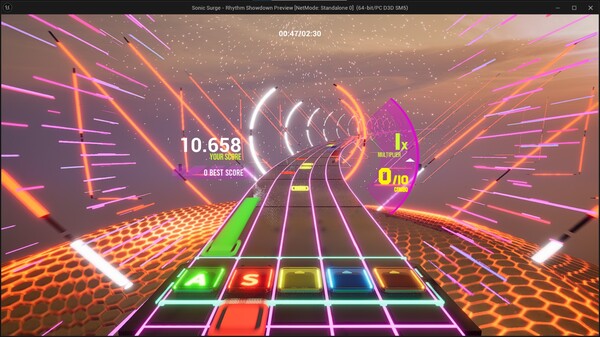 Sonic Surge - Rhythm Showdown Demo