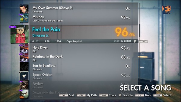 Rocksmith® 2014 – Dinosaur Jr - “Feel the Pain”