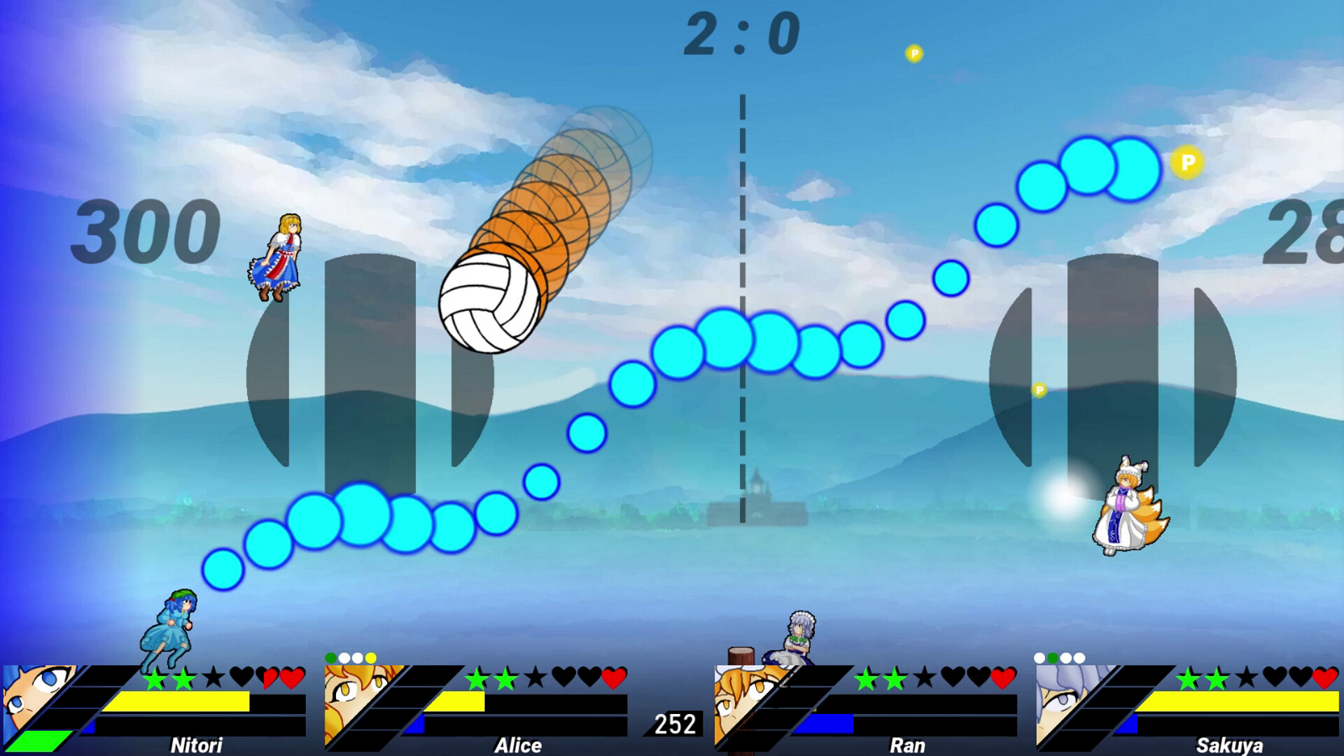 Touhou Volleyball Danmaku screenshot 27