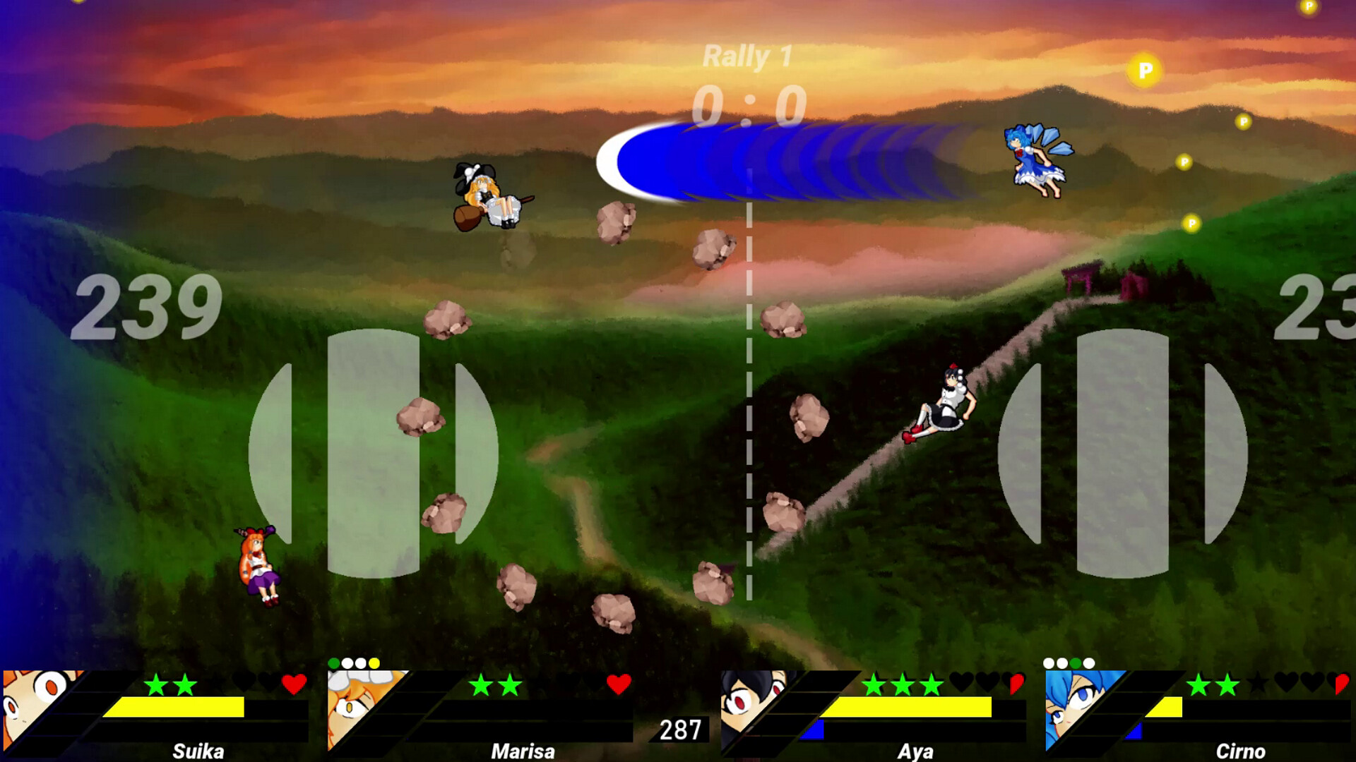 Touhou Volleyball Danmaku screenshot 7