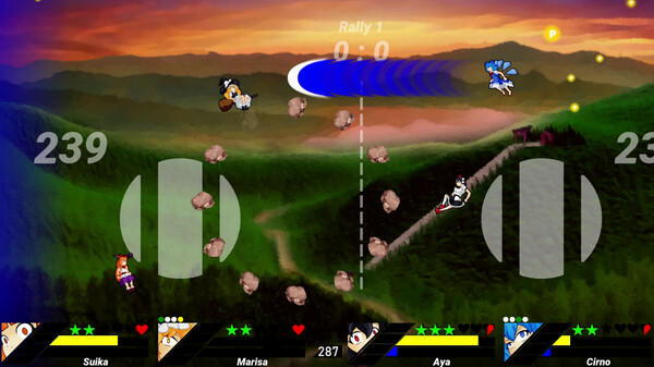 Touhou Volleyball Danmaku screenshot 10