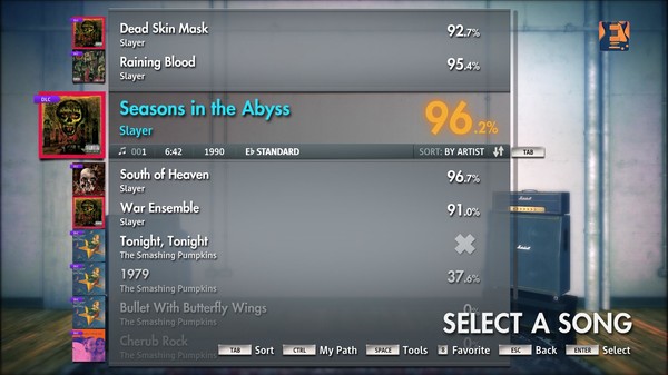 Rocksmith® 2014 – Slayer - “Seasons in the Abyss”