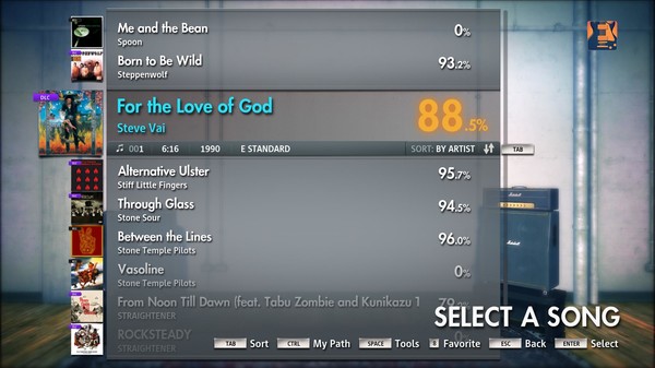 Rocksmith® 2014 – Steve Vai - “For The Love Of God”