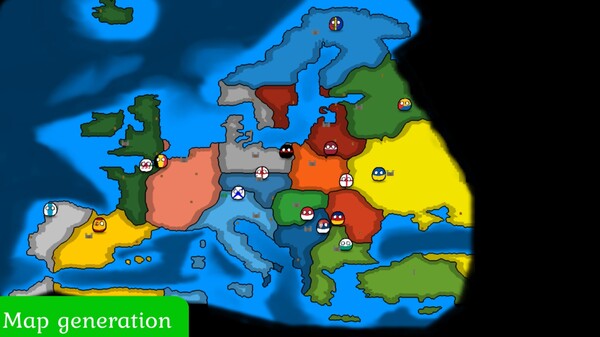 Countryballs: Rise of Europe screenshot 2