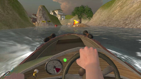 Скриншот из Boat Racer