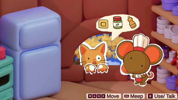 Pawsta - A Cozy Claymation Cooking Game screenshot 1