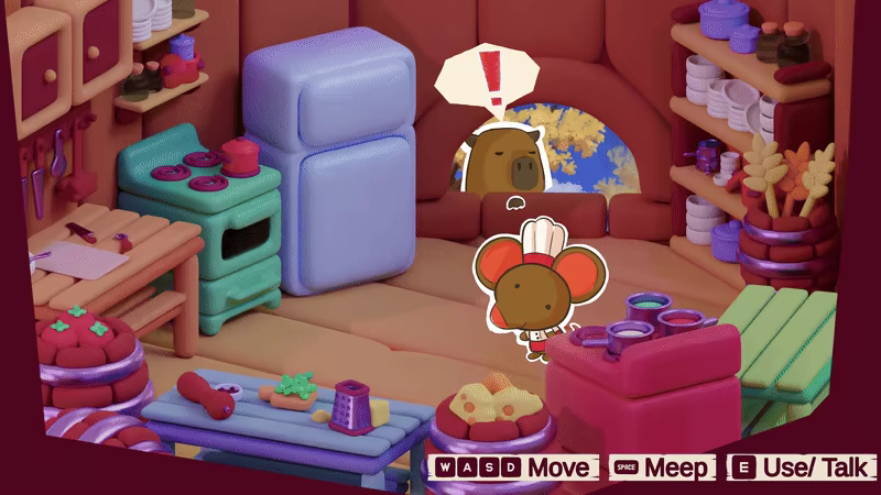 Pawsta 🐭 A Cozy Cooking Game video 6