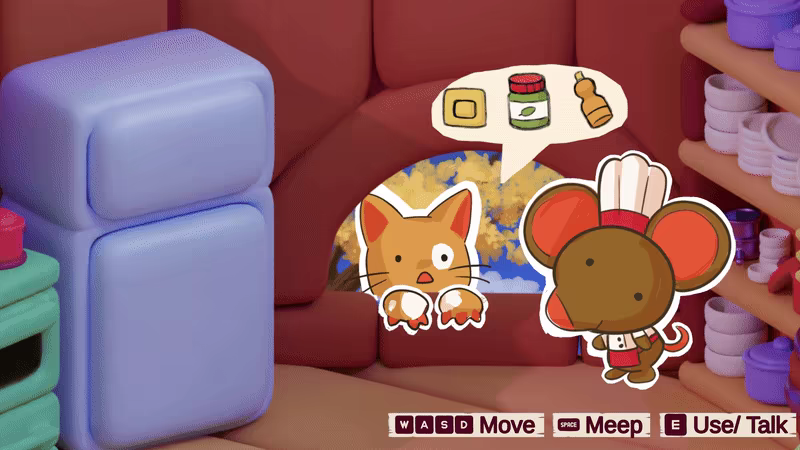 Pawsta 🐭 A Cozy Cooking Game video 3