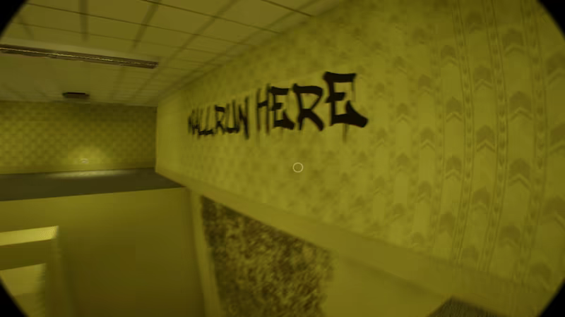 Running Through Backrooms video 2