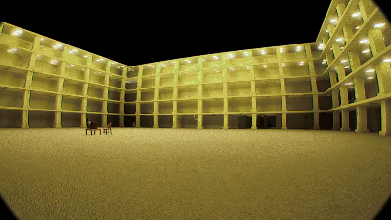 Running Through Backrooms video 4