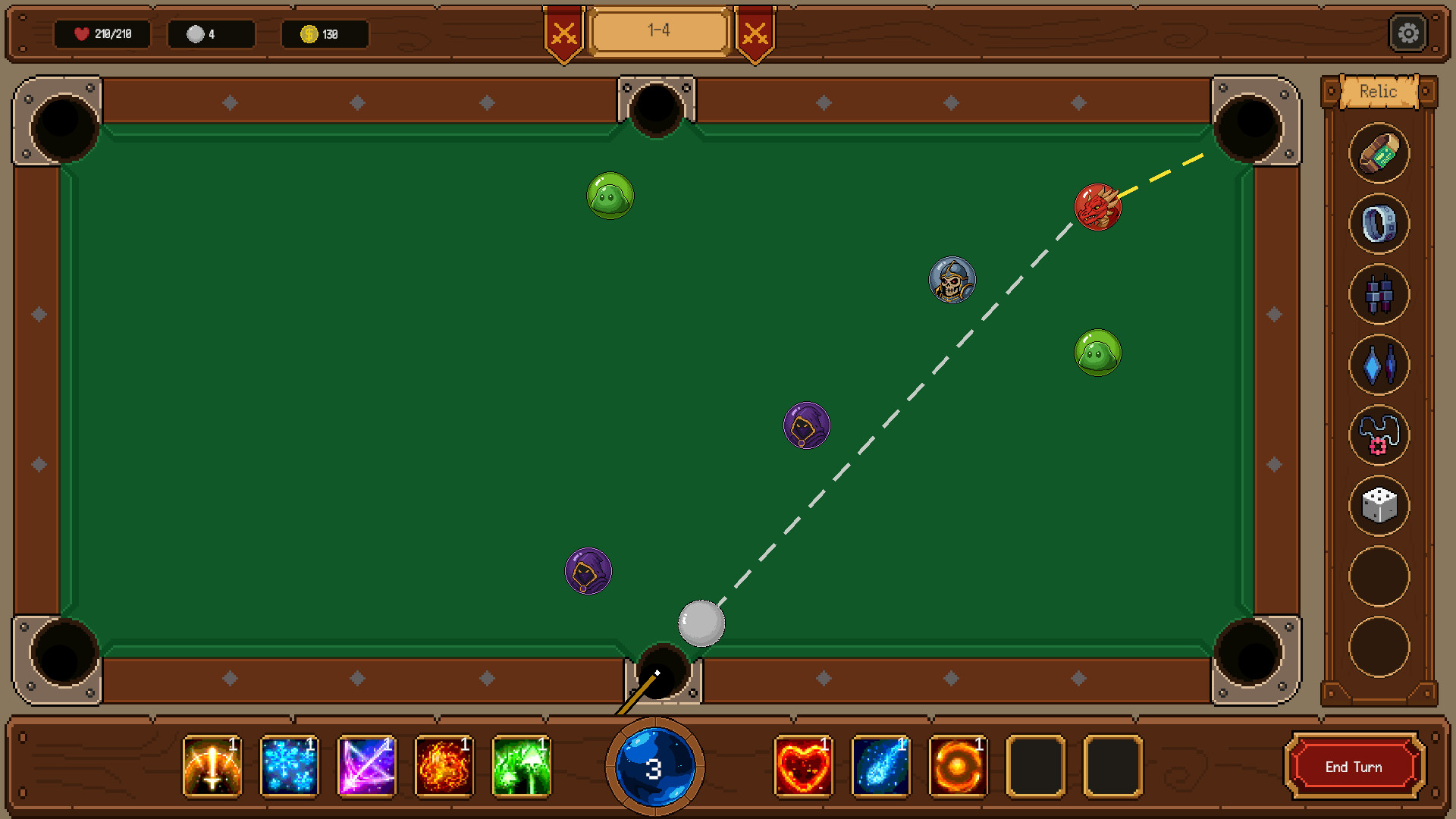 Billiards Warrior screenshot 1
