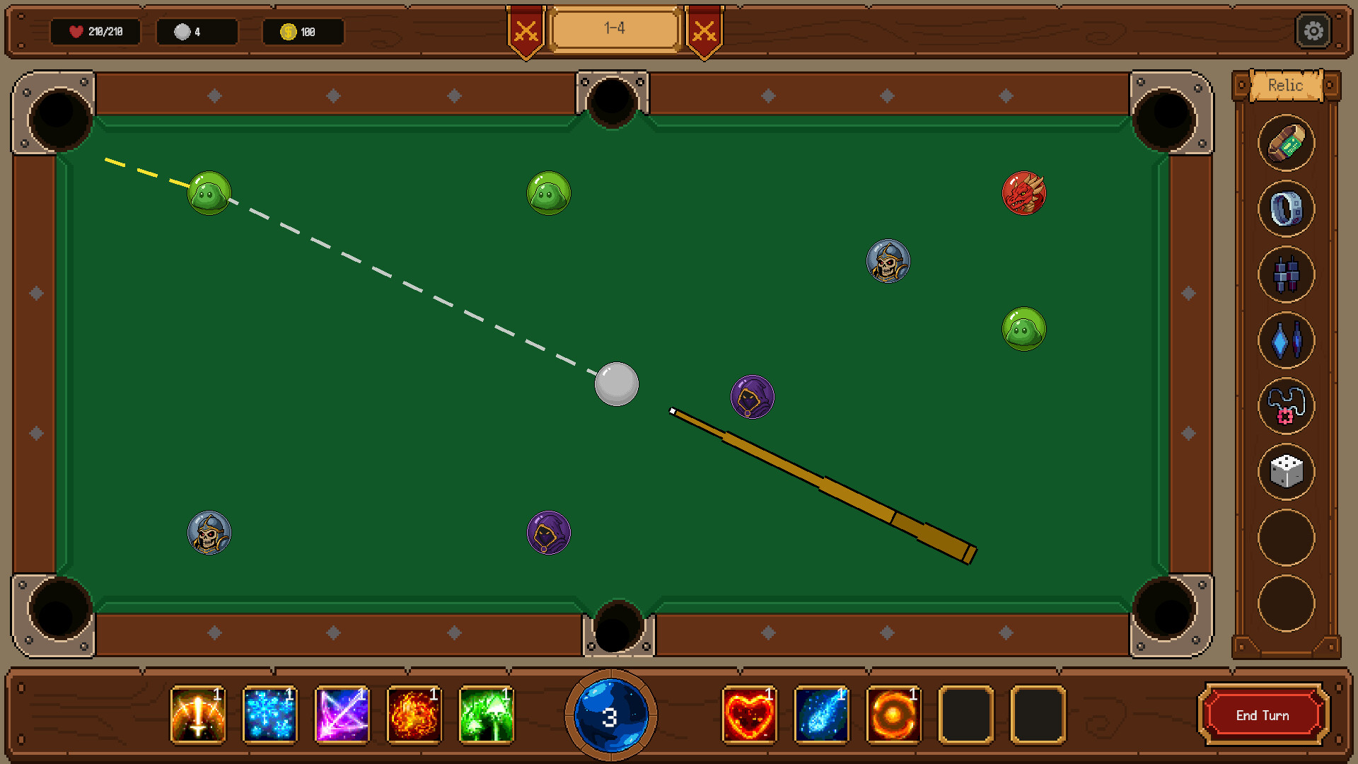 Billiards Warrior screenshot 2