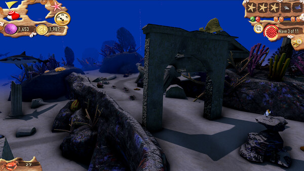 Скриншот из Reef Defense