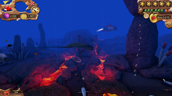 Screenshot z Reef Defense Screenshot z Reef Defense
