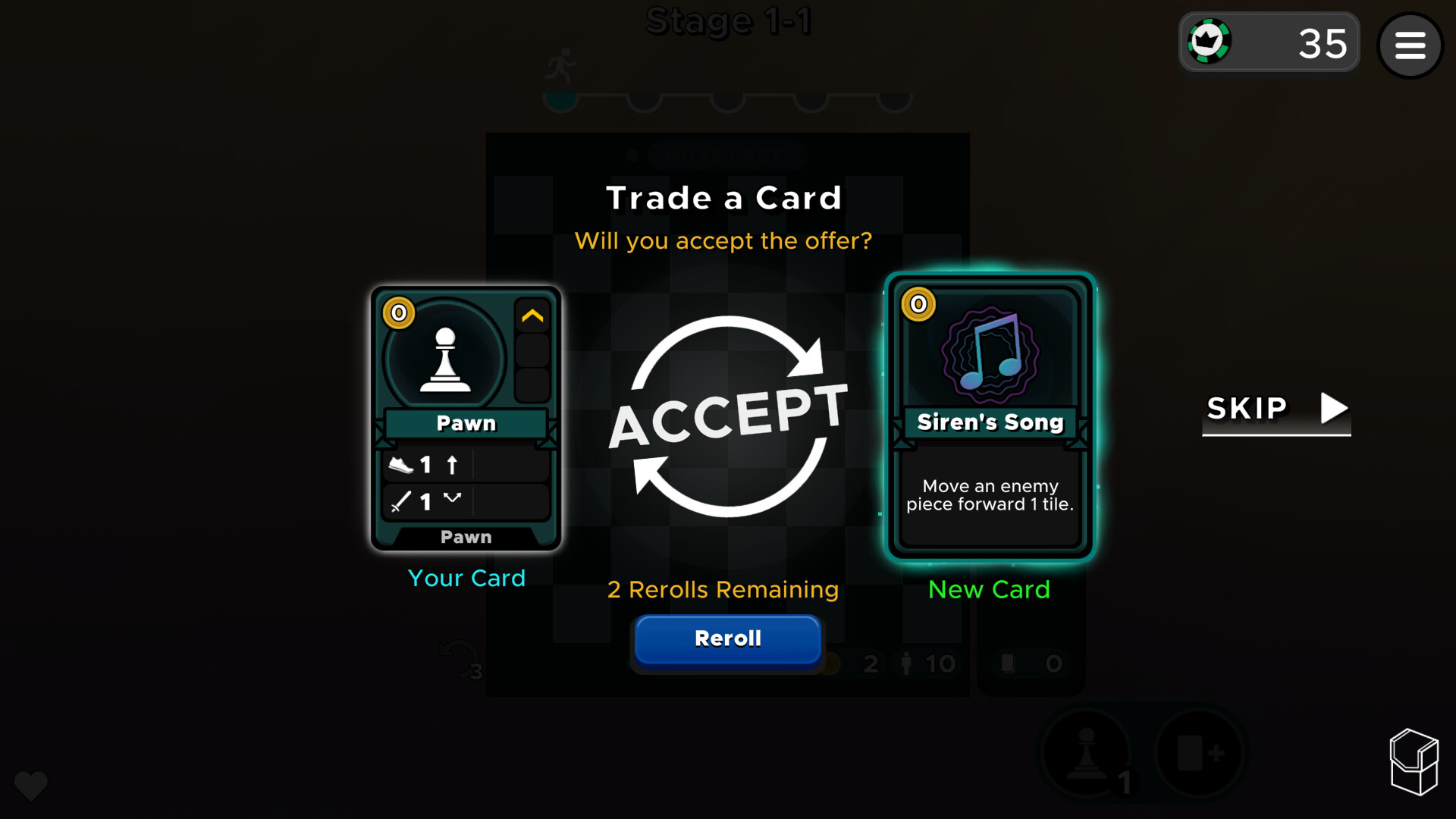 Top Check: A Chess Card Game screenshot 5