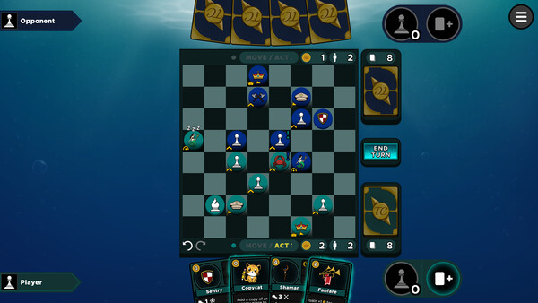 Top Check: A Chess Card Game 스크린샷 2