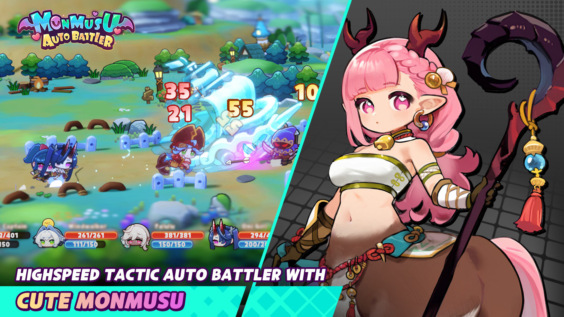Monmusu Girls: Autobattler screenshot #8