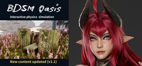 BDSM Oasis - interactive physics simulation steam charts