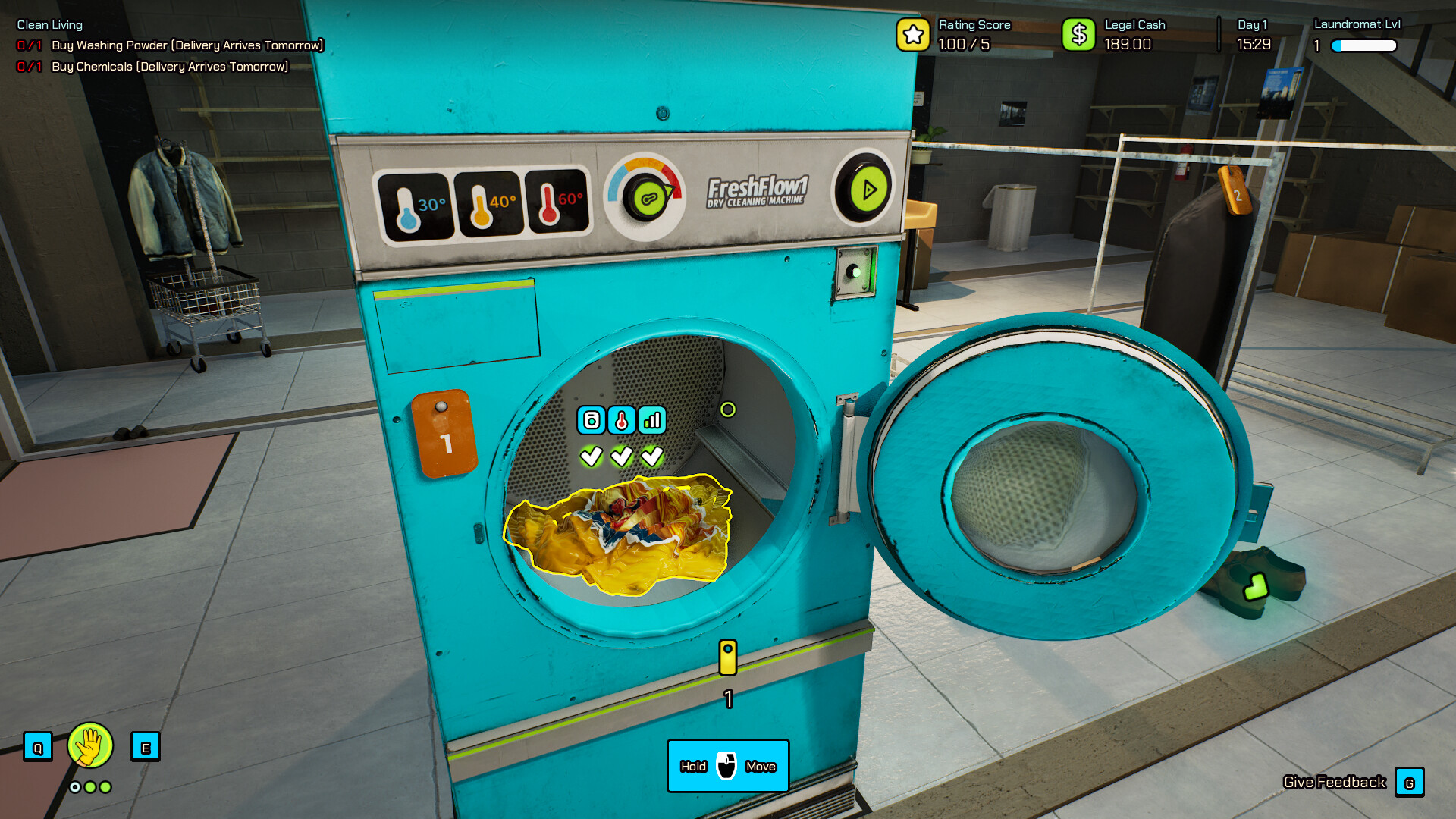 Laundering Simulator - Clean Cash and Laundry Featured Screenshot #1
