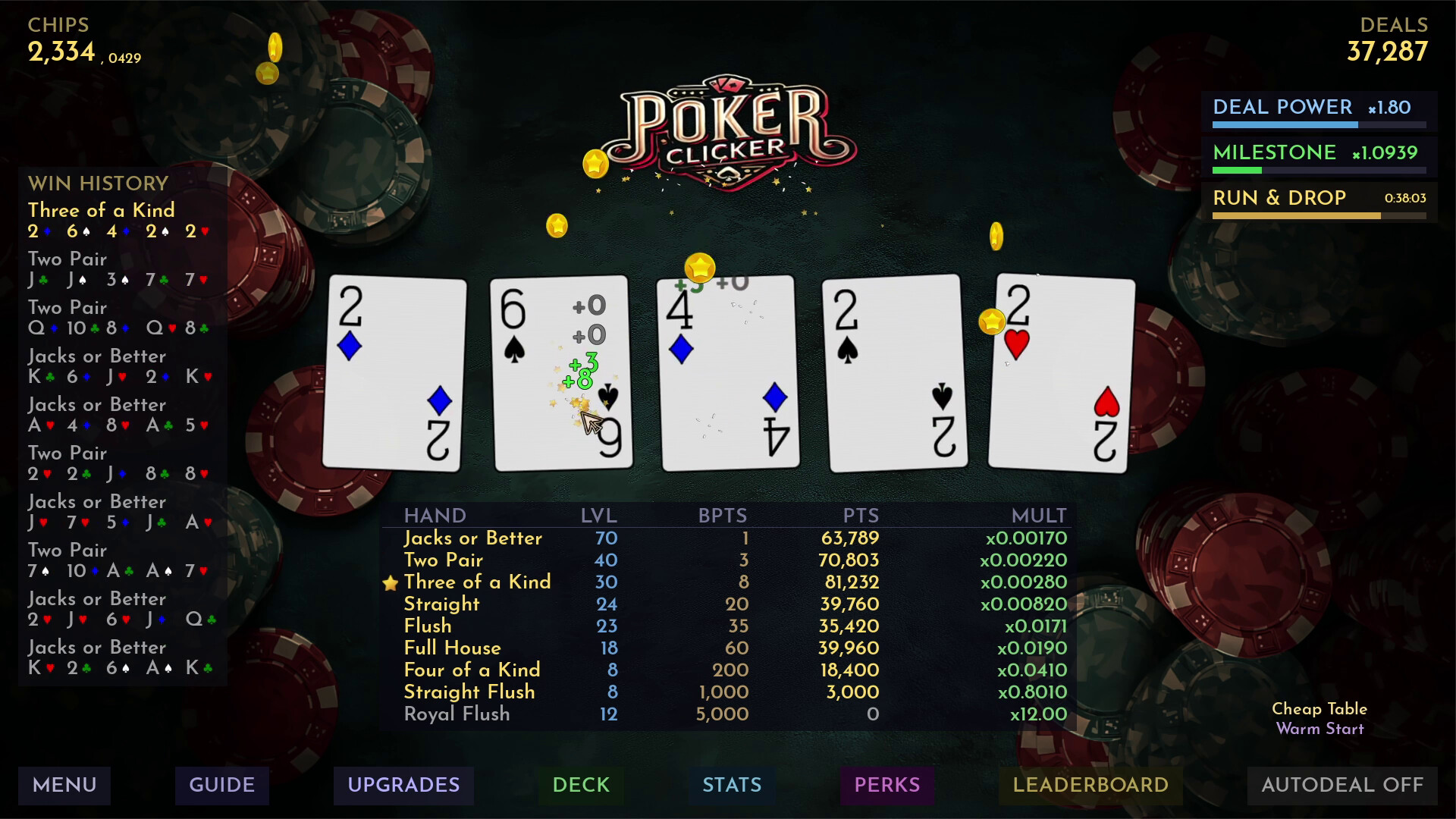 Poker Clicker Featured Screenshot #1