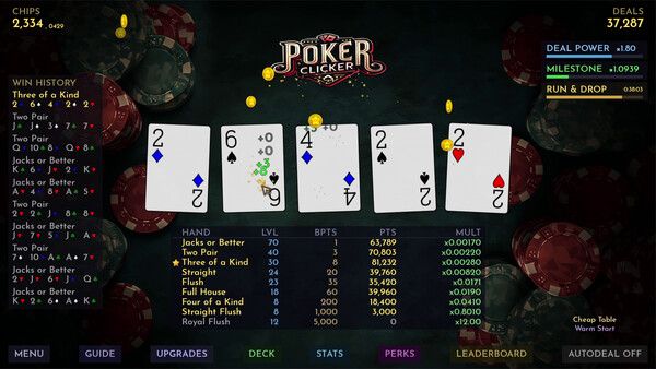 Poker Clicker screenshot 1