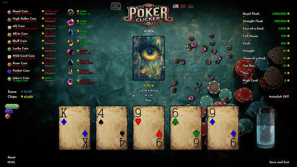 Скриншот из Poker Clicker