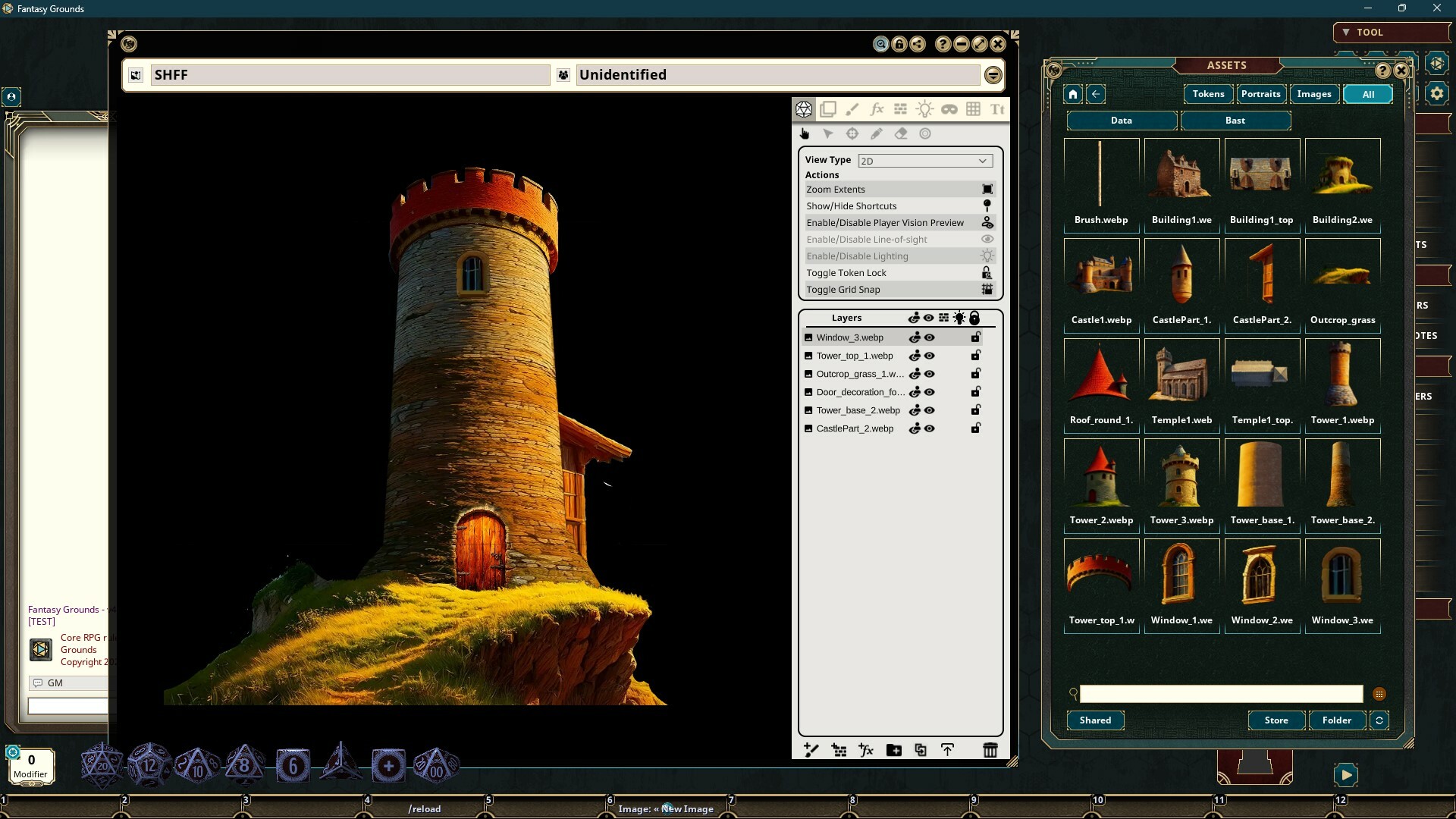 Fantasy Grounds - FG Immersive Strongholds Map Packのスクリーンショット 1