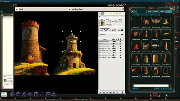 Fantasy Grounds - FG Immersive Strongholds Map Pack