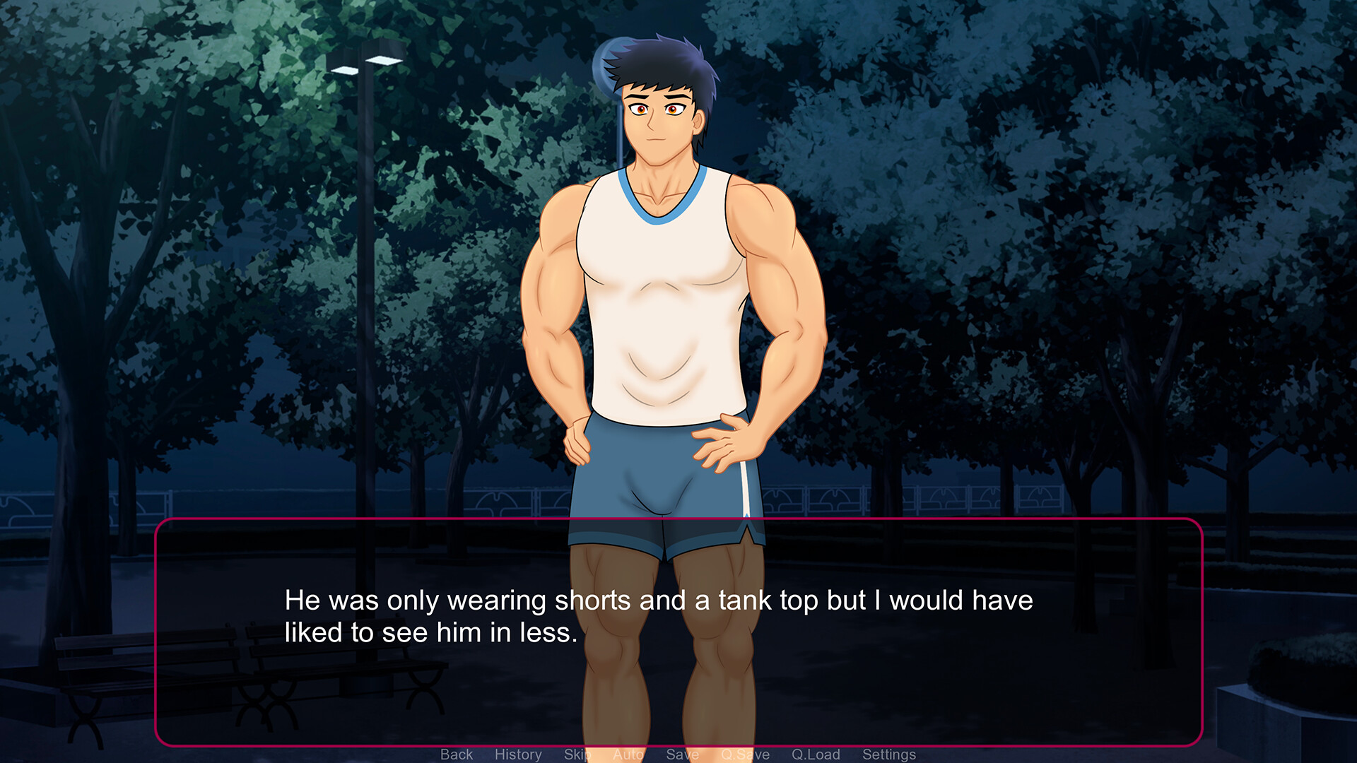 Meeting a Hunk in the Park screenshot 1