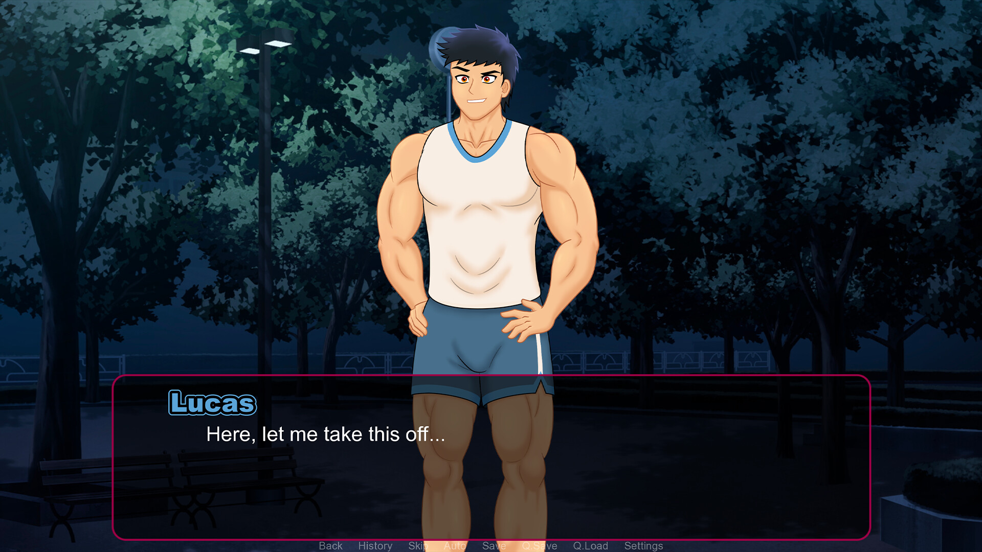 Meeting a Hunk in the Park screenshot 3