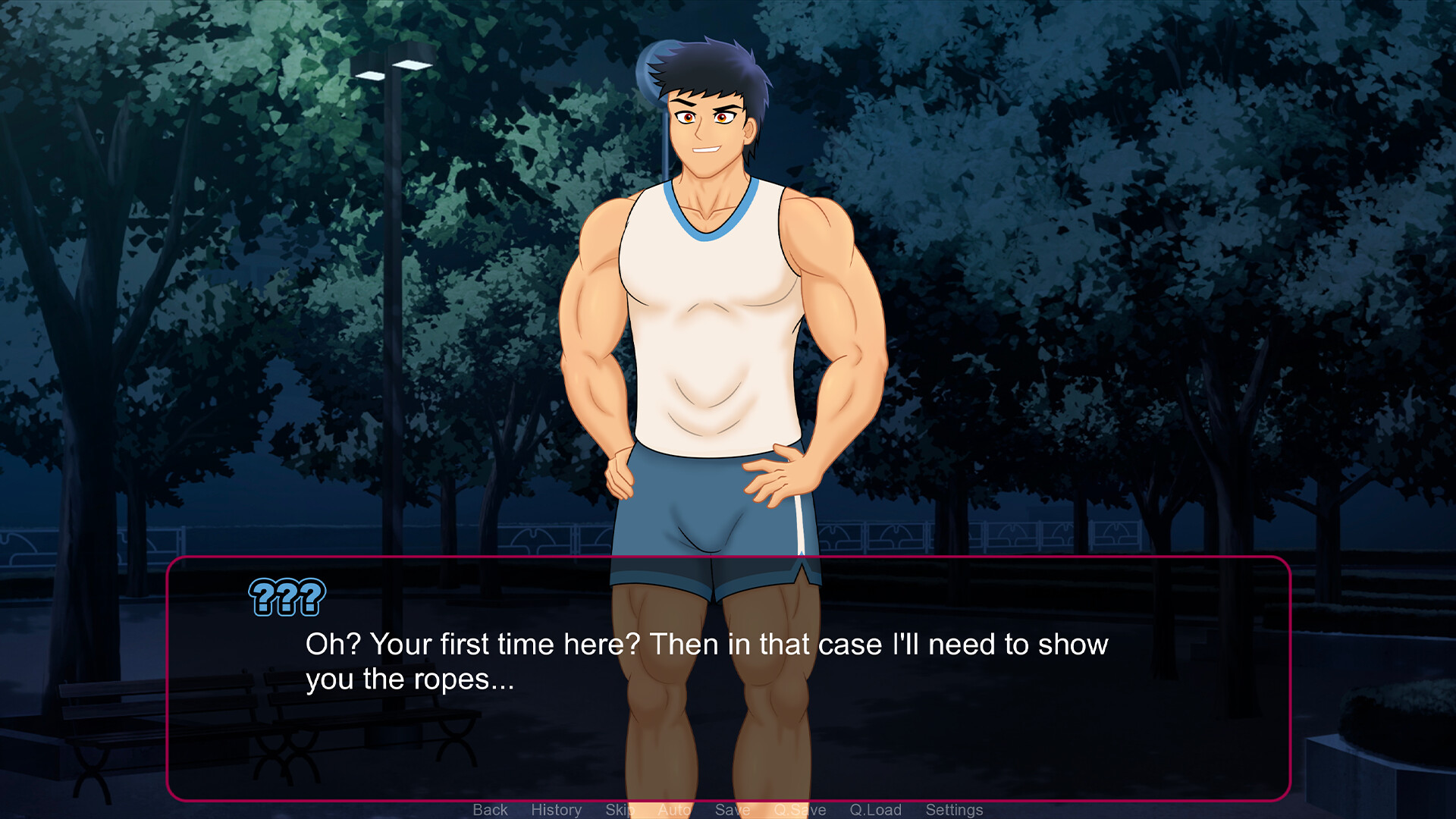 Meeting a Hunk in the Park screenshot 2