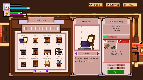 Screenshot of Sanctale