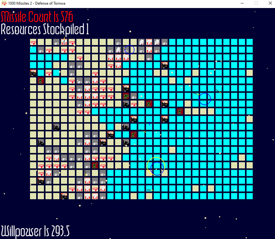 1000 Missiles: Defense of Tornwa screenshot #2