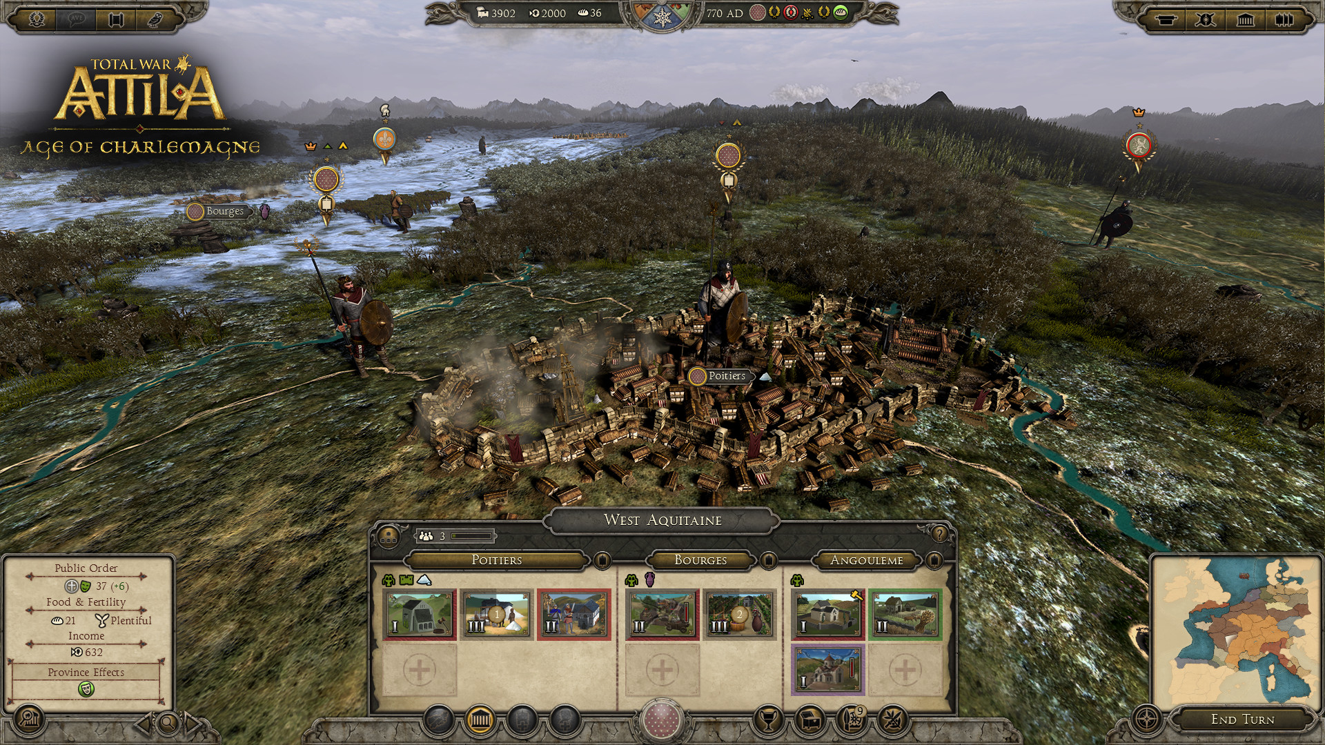 Total War ATTILA: Age of Charlemagne Campaign Pack 스크린샷 3