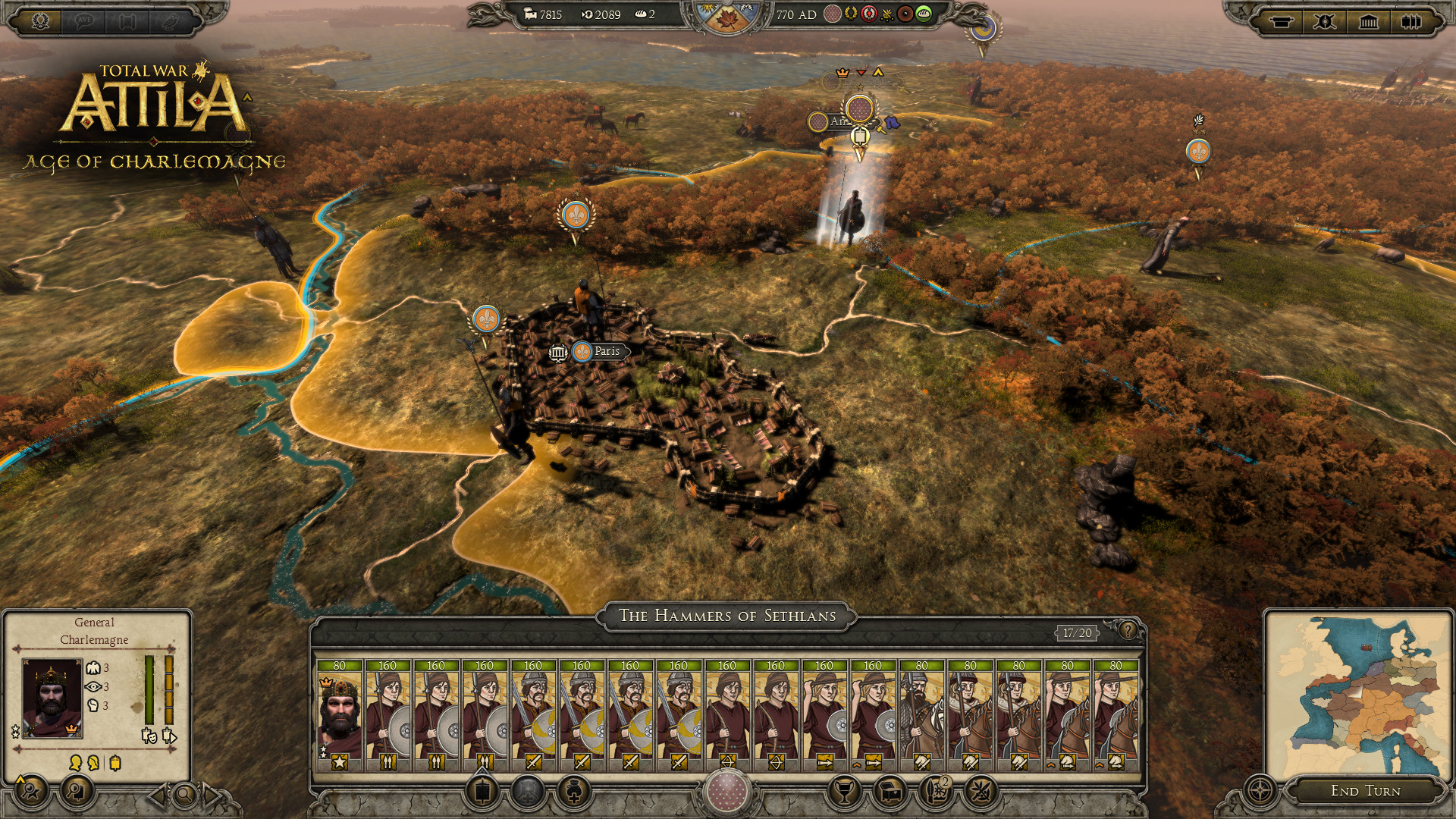 Total War ATTILA: Age of Charlemagne Campaign Pack 스크린샷 2