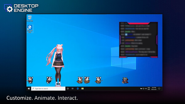 Скриншот из Desktop Engine
