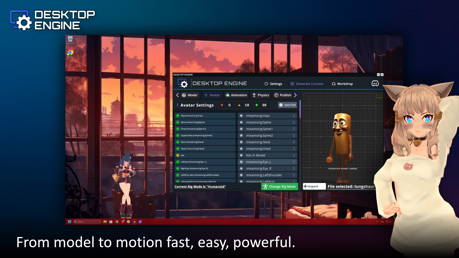 #3. Desktop Engine (Steam) بواسطة: Furkan Tokkan