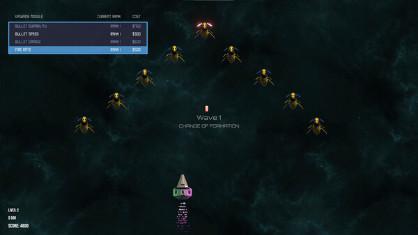 Скриншот из Cosmic Swarm