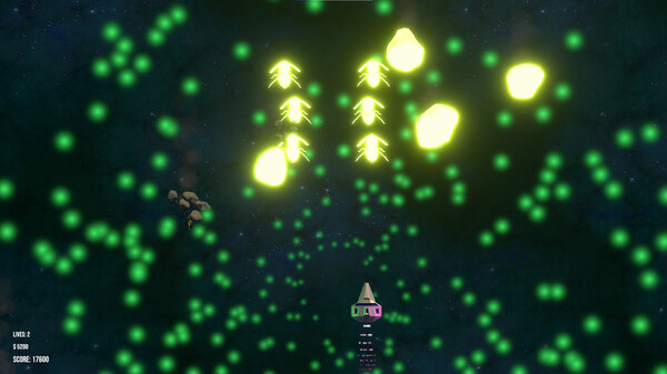 Скриншот из Cosmic Swarm