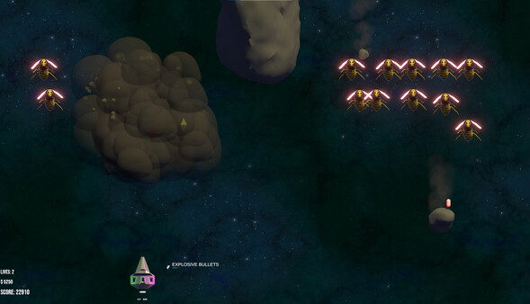 Скриншот из Cosmic Swarm