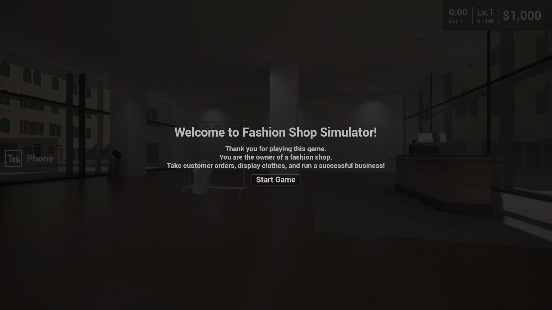 Fashion Shop Simulator screenshot #2