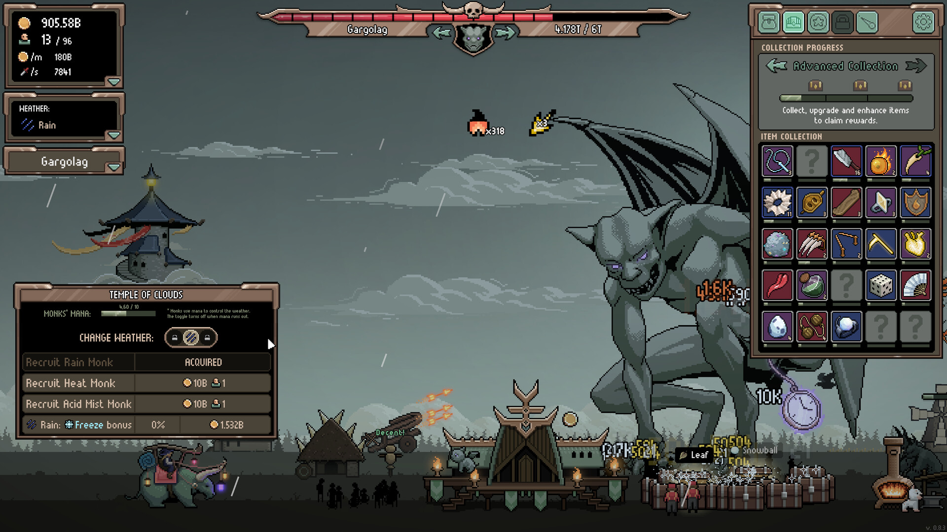 Screenshot of IDLE BOSS RUSH