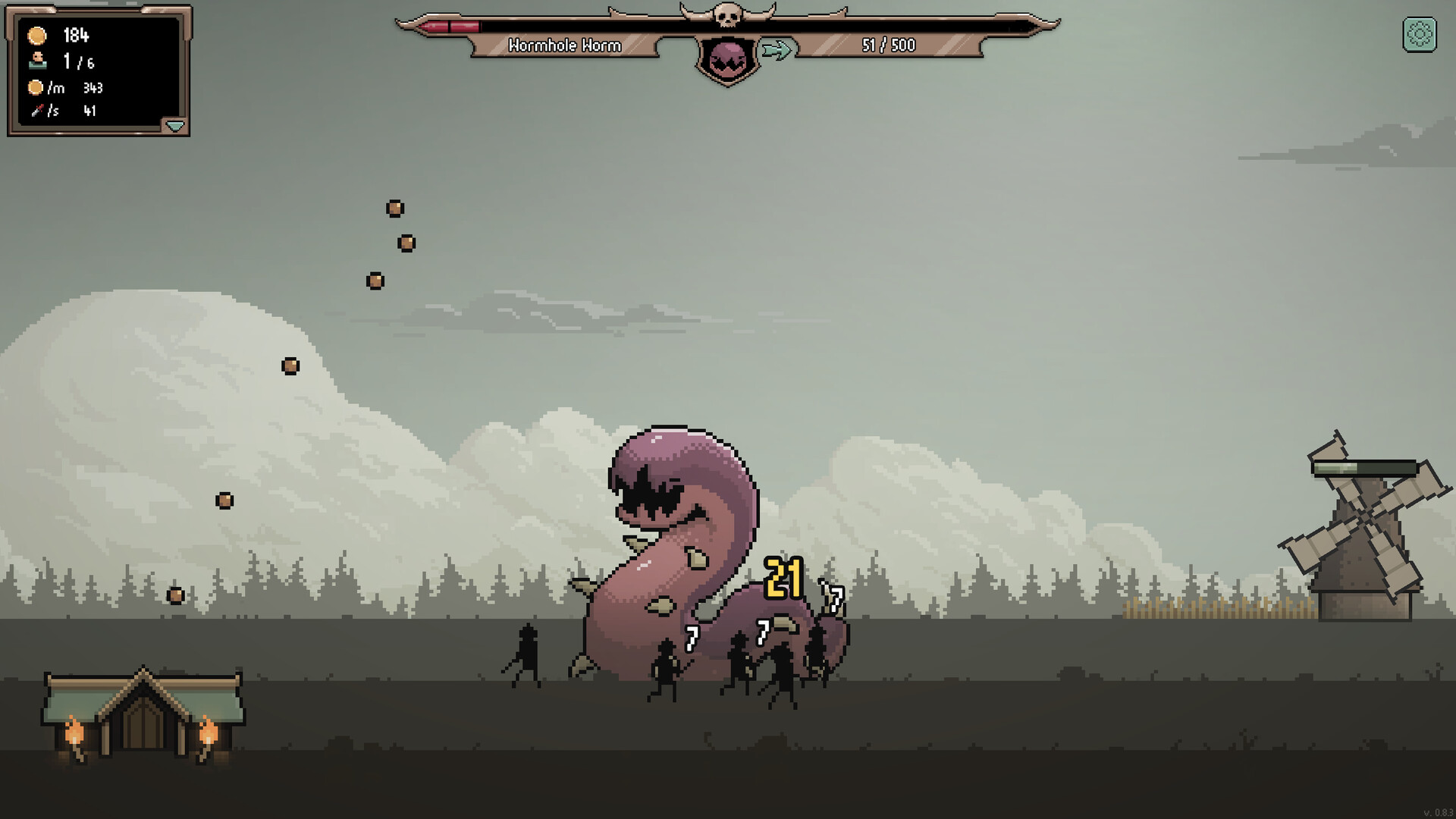 Screenshot of IDLE BOSS RUSH